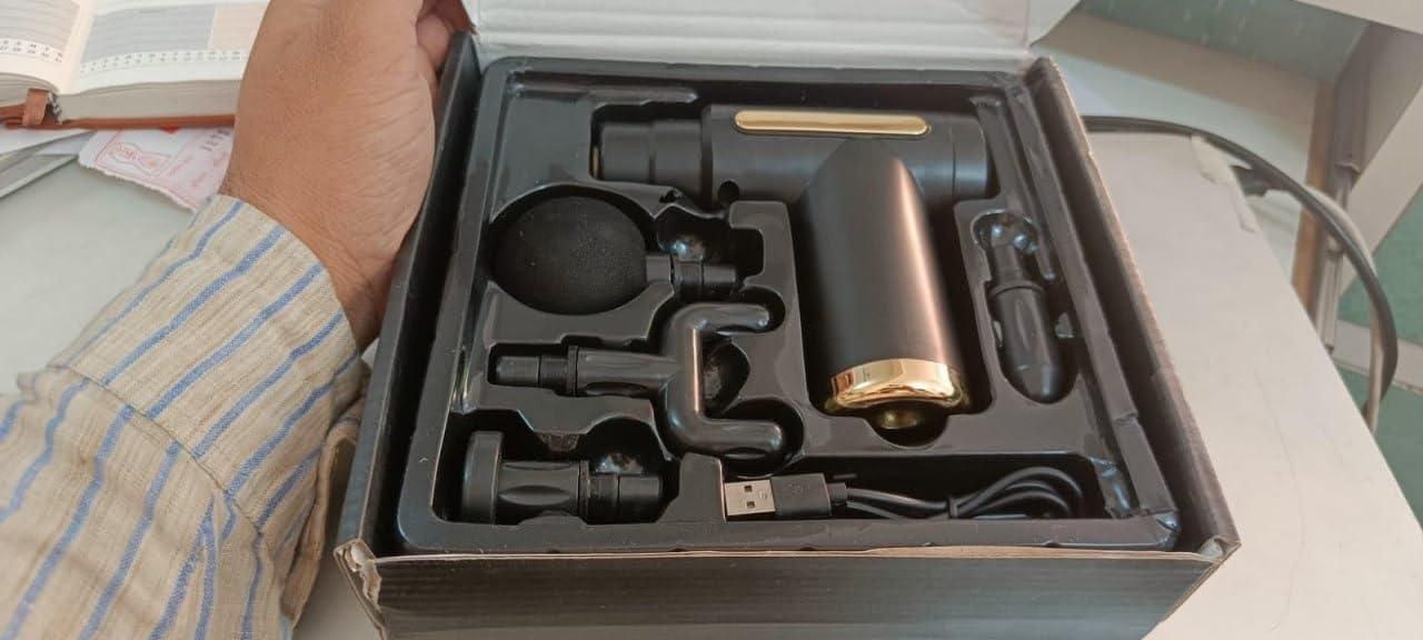 PORTABLE GUN SHAPED MASSAGER
