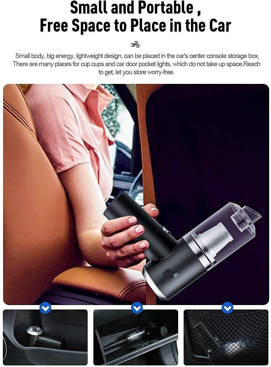 PORTABLE AIR DUSTER WIRELESS VACUM CLEANER