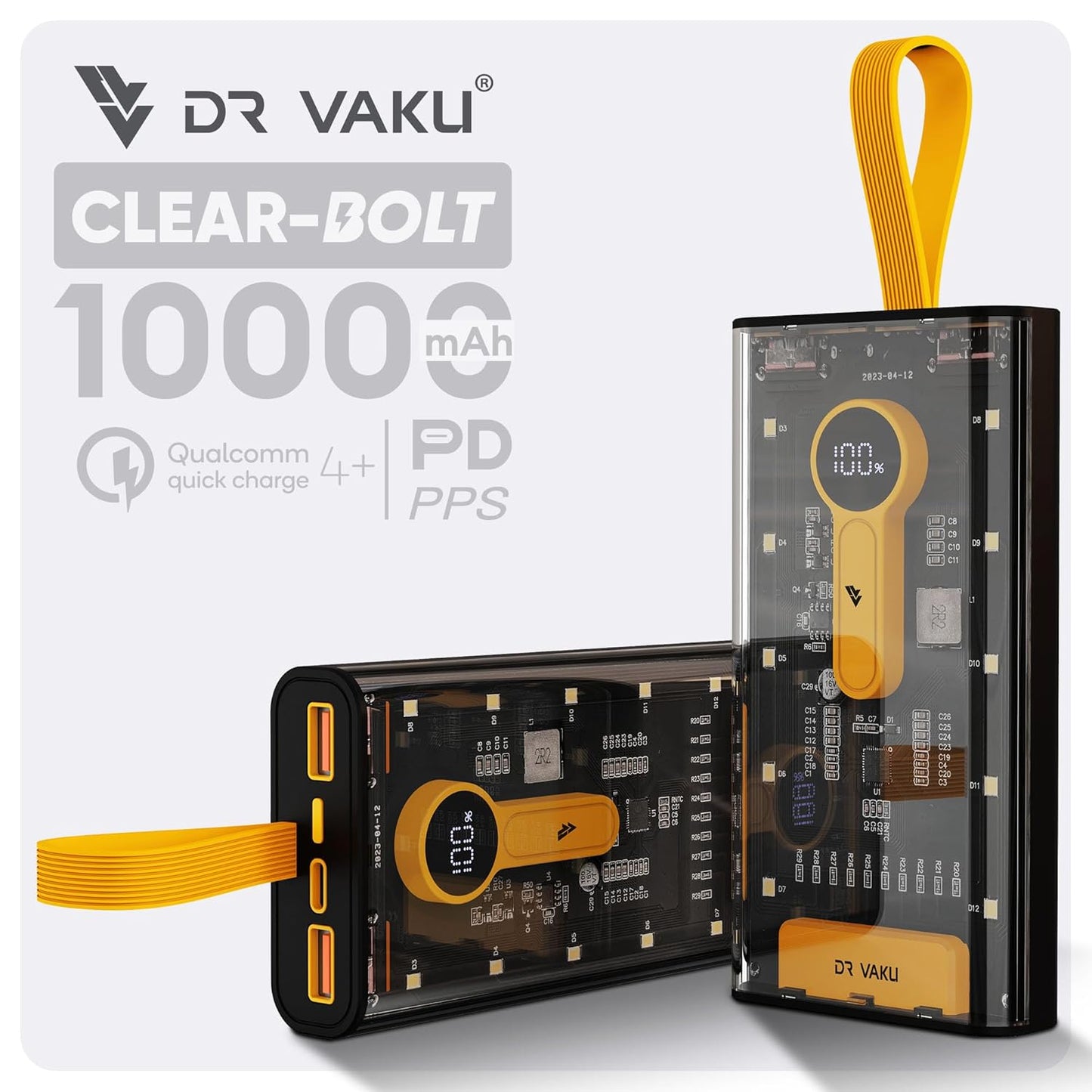 transparent powerbank