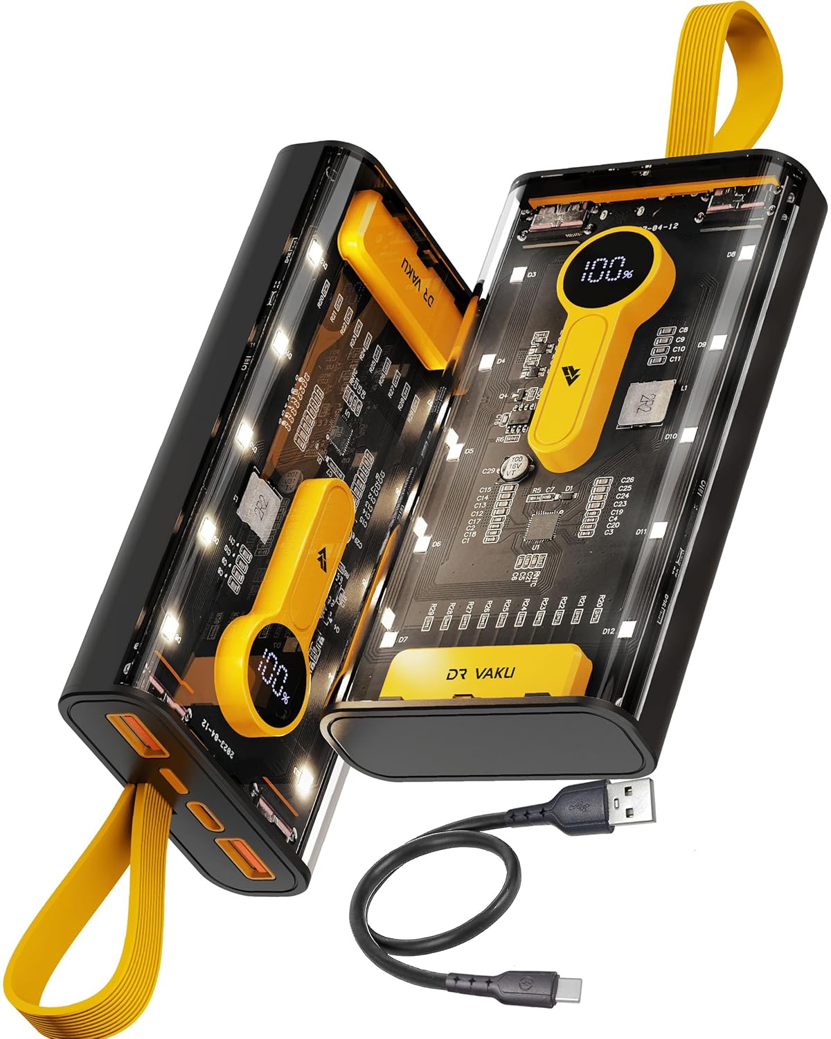 transparent powerbank