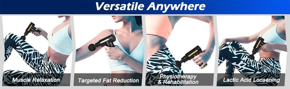 PORTABLE GUN SHAPED MASSAGER