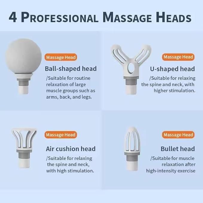 PORTABLE GUN SHAPED MASSAGER