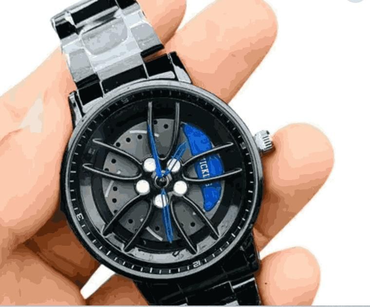 STEREOSCOPIC CAR WHEEL WATCH